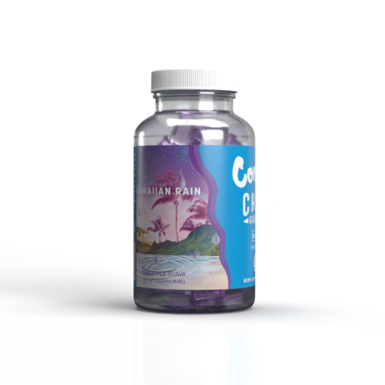 C-Shape 30mg - Hawaiian Rain 30ct Jar CBD Infused Gummies