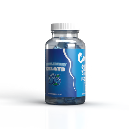 CBD/CBN C-Shape 25mg/25mg - Huckleberry Gelato 30ct Jar