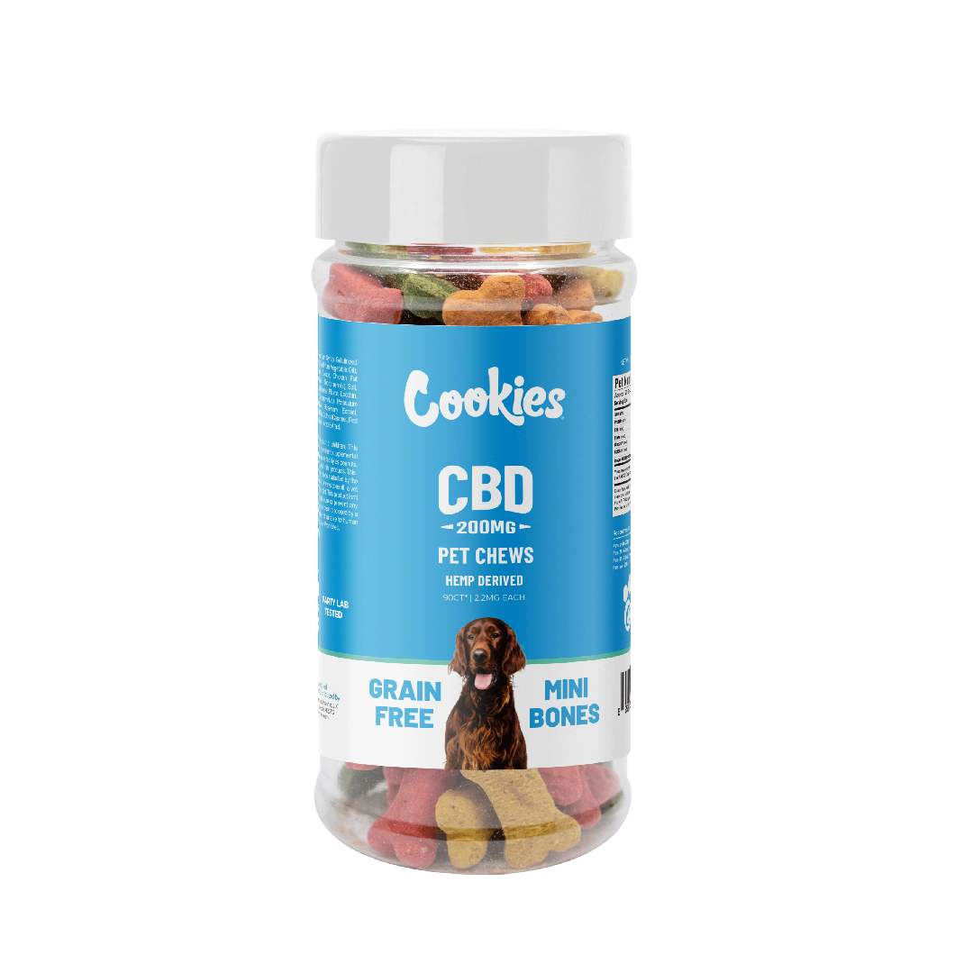 CBD Pet Treat 16oz 200mg - Soft Chew - Baked Bones