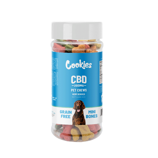 CBD Pet Treat 16oz 200mg - Soft Chew - Baked Bones