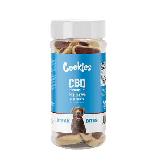 CBD Pet Treat 16oz 200mg - Soft Chew - Steak