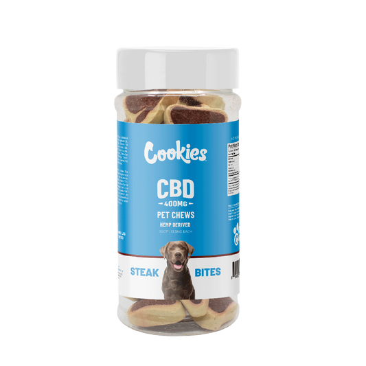 CBD Pet Treat 16oz 400mg - Soft Chew - Steak