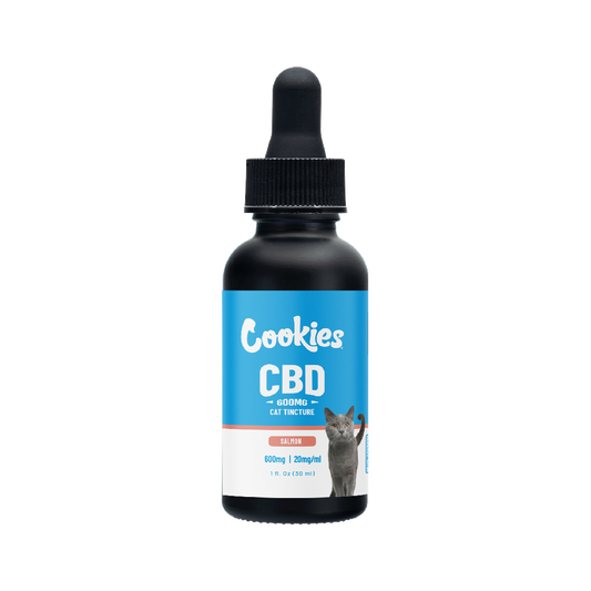 CBD Pet Tincture 30ml 600mg - Salmon for Cats